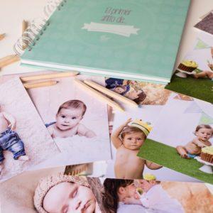 Libro Del Primer Ano Del Bebe Para Rellenar Y Completar Con Fotos