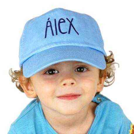 personalized child cap