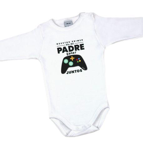 Body bebé para el día del padre diseño Primer Día, comprar online