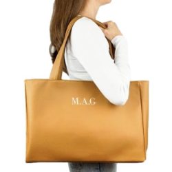 personalized camel bag