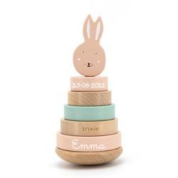 stackable baby wood toy